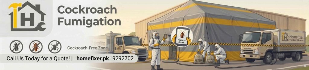 Best Fumigations Services in DHA Karachi | Expert Pest Control 2 Cockroach Fumigation