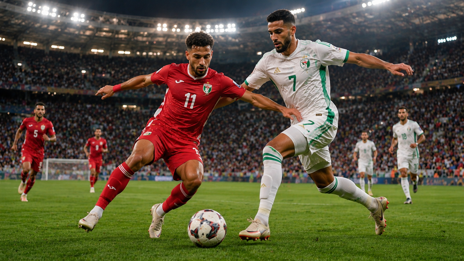 Algeria vs Jordan Match