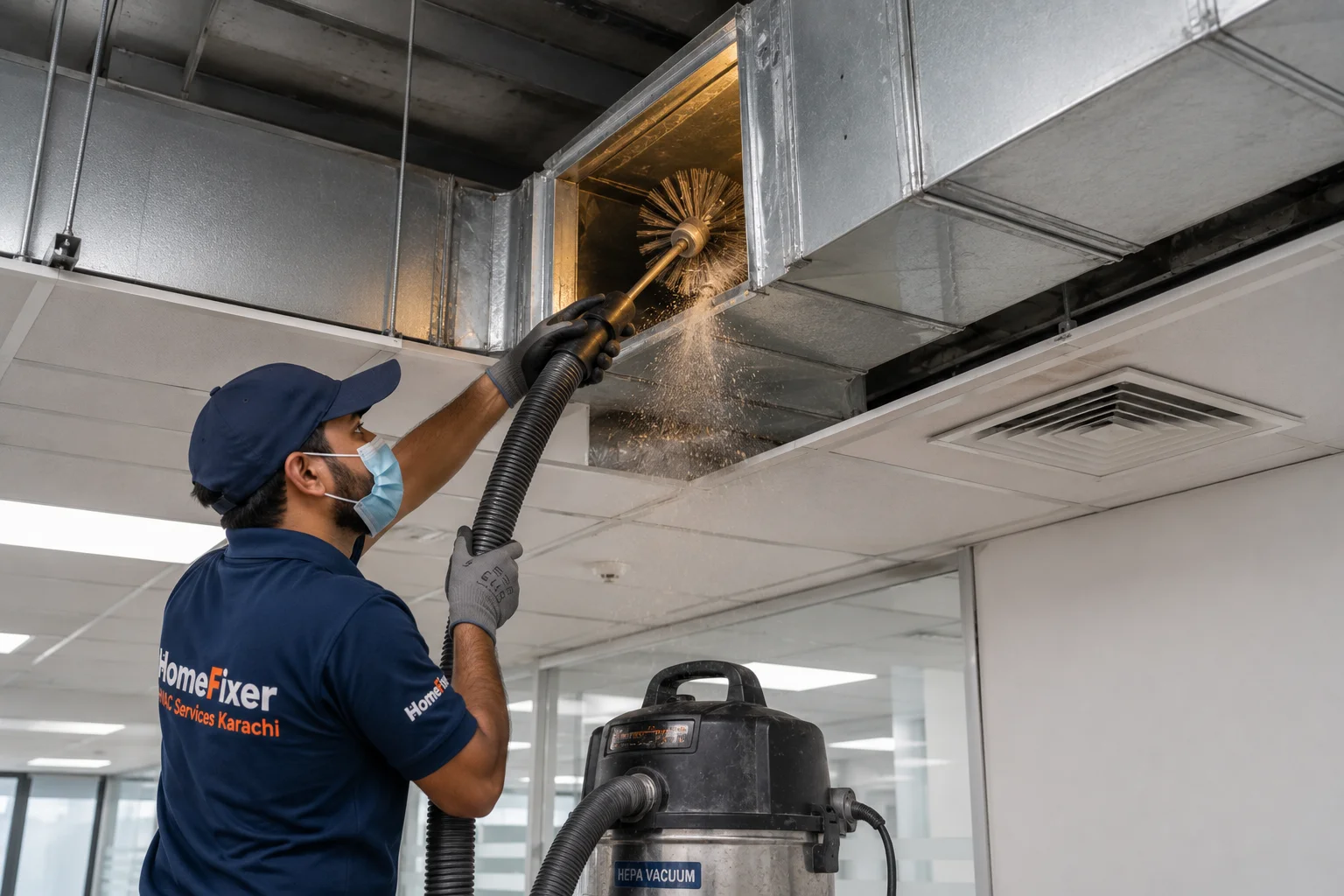 Duct cleaning service