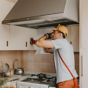 Kitchen Hood Installation