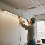 Tube light Installation