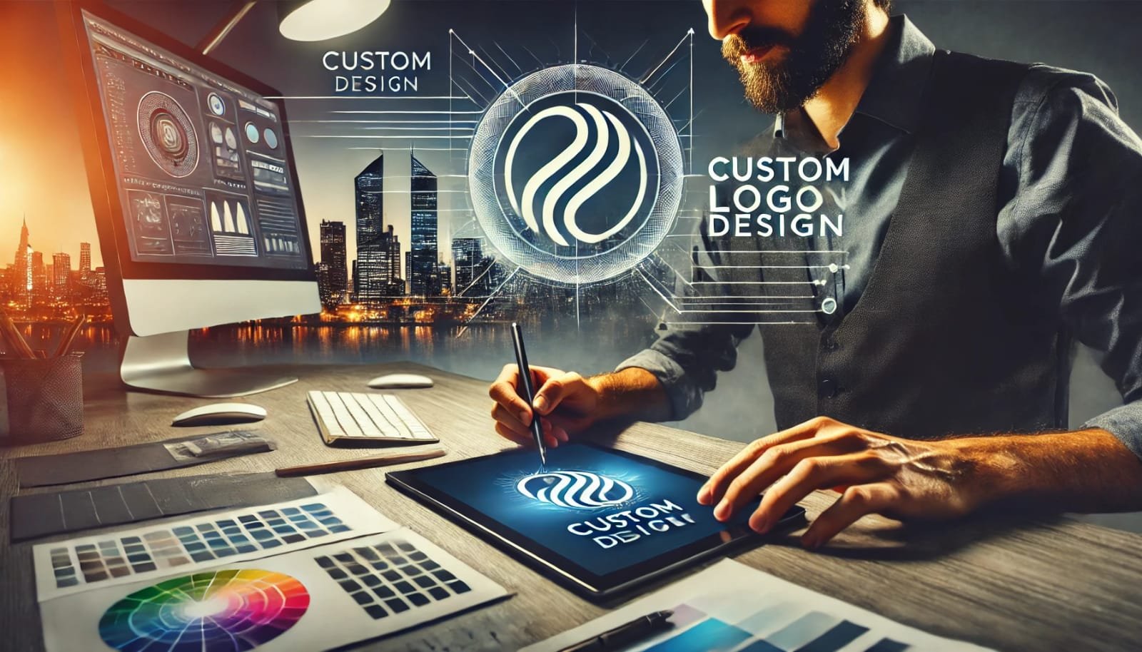 Custom logo design services in Karachi