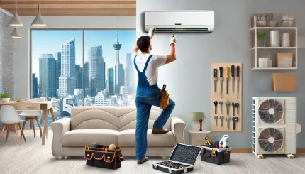 Professional AC Installation In PECHS Karachi