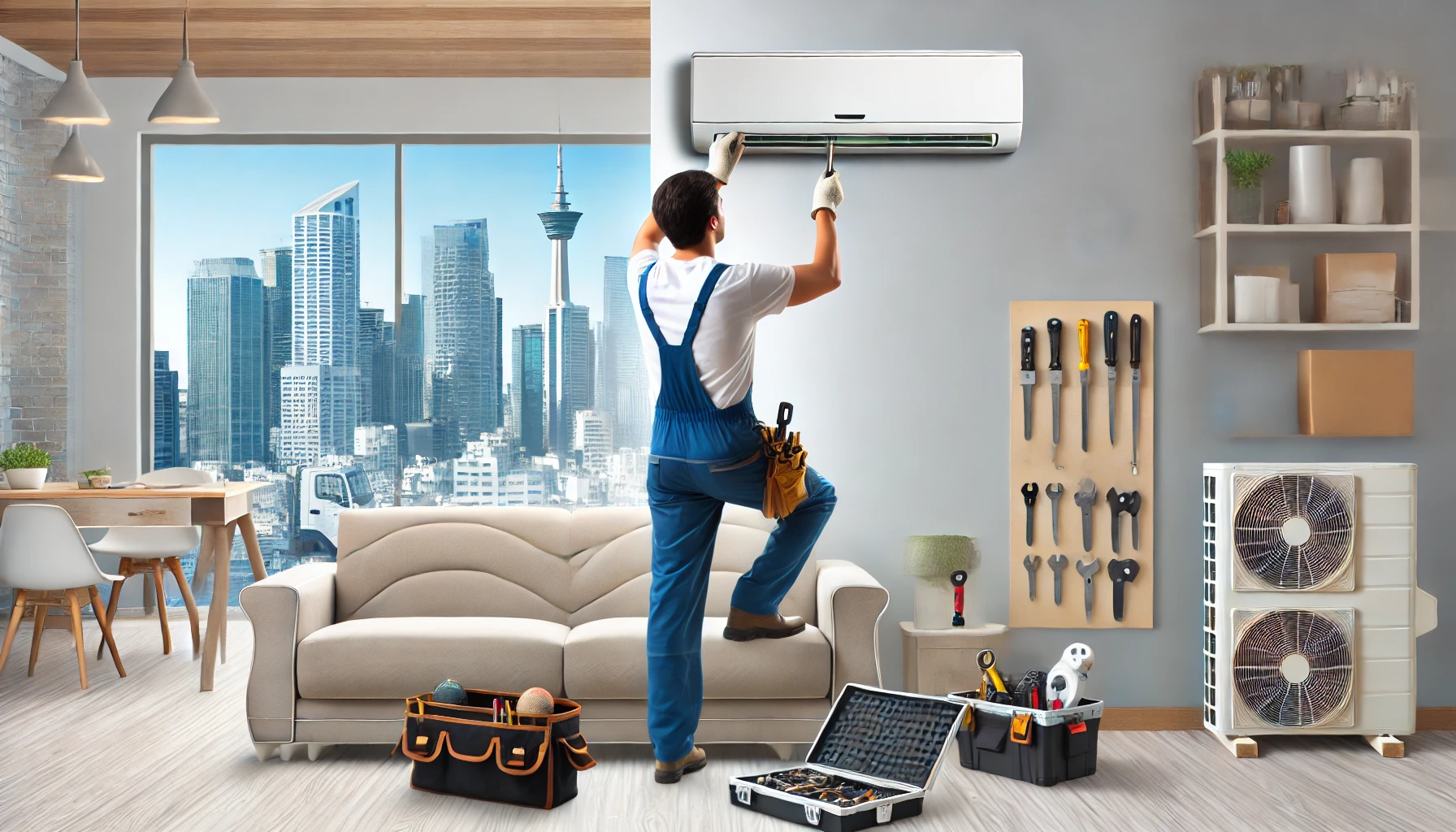 Professional AC Installation In PECHS Karachi