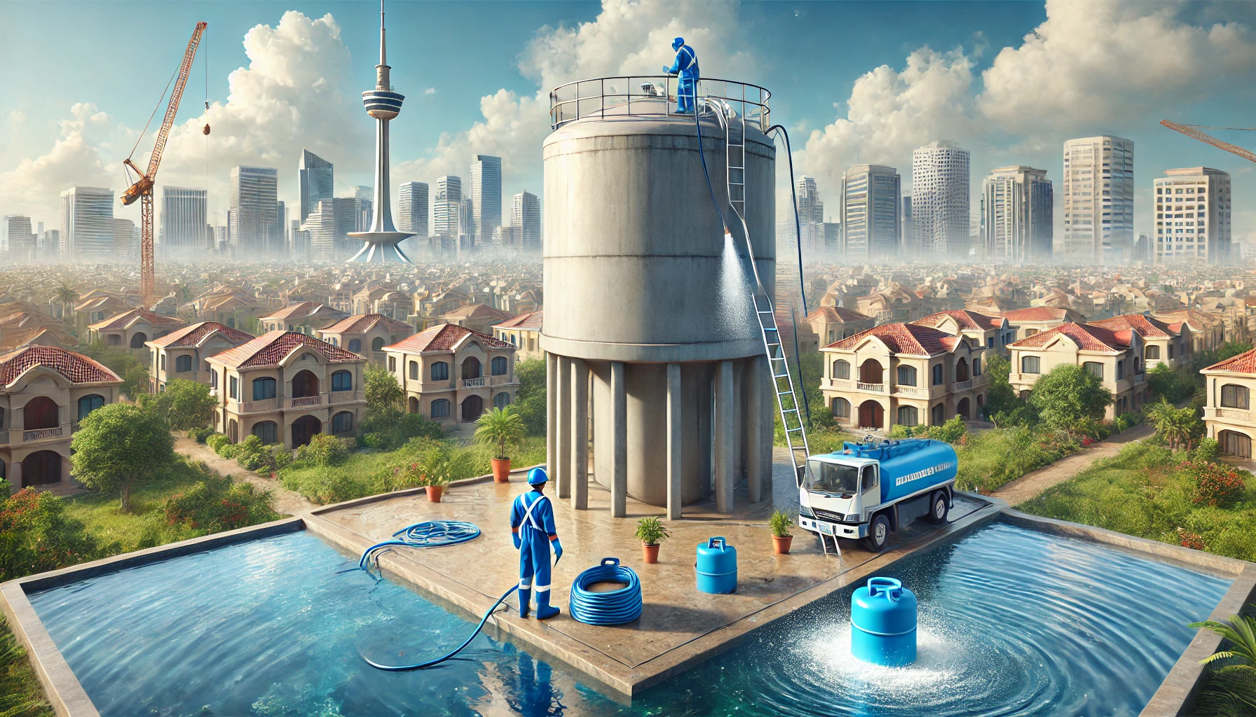 Professional Water Tank Cleaning Services In Karachi
