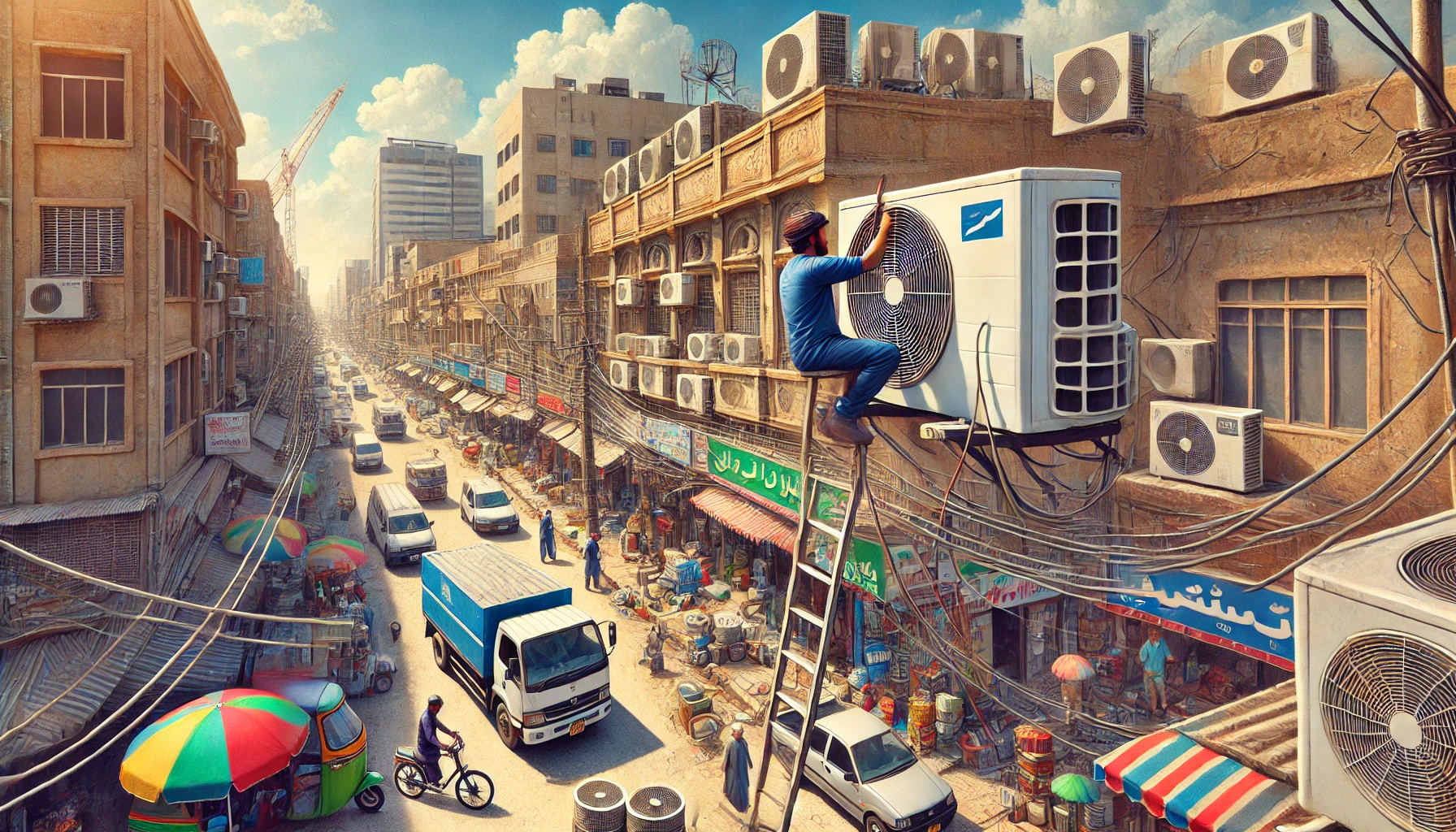 AC Repairing Services In Manzoor Colony Karachi