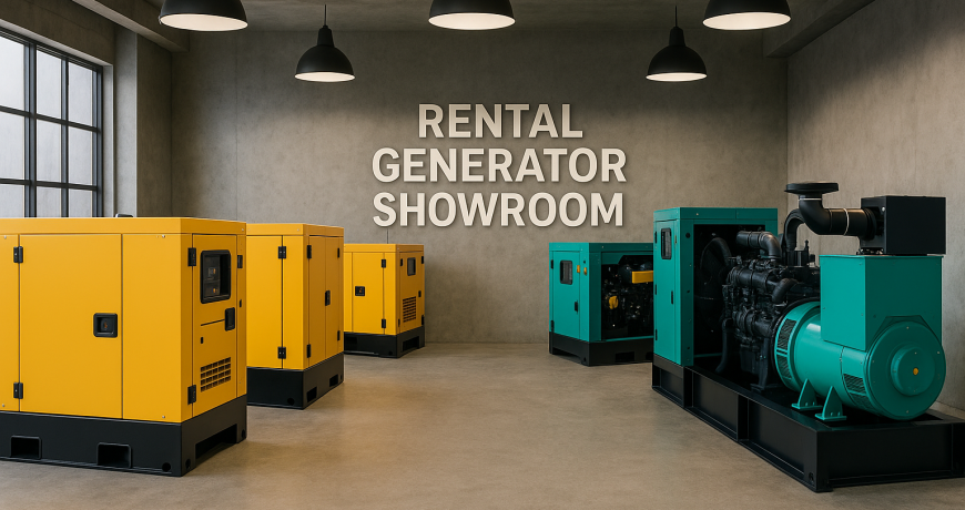 Commercial Generator for Rent in Karachi