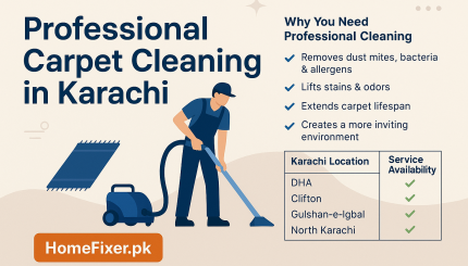 Professional Carpet Cleaning in Karachi