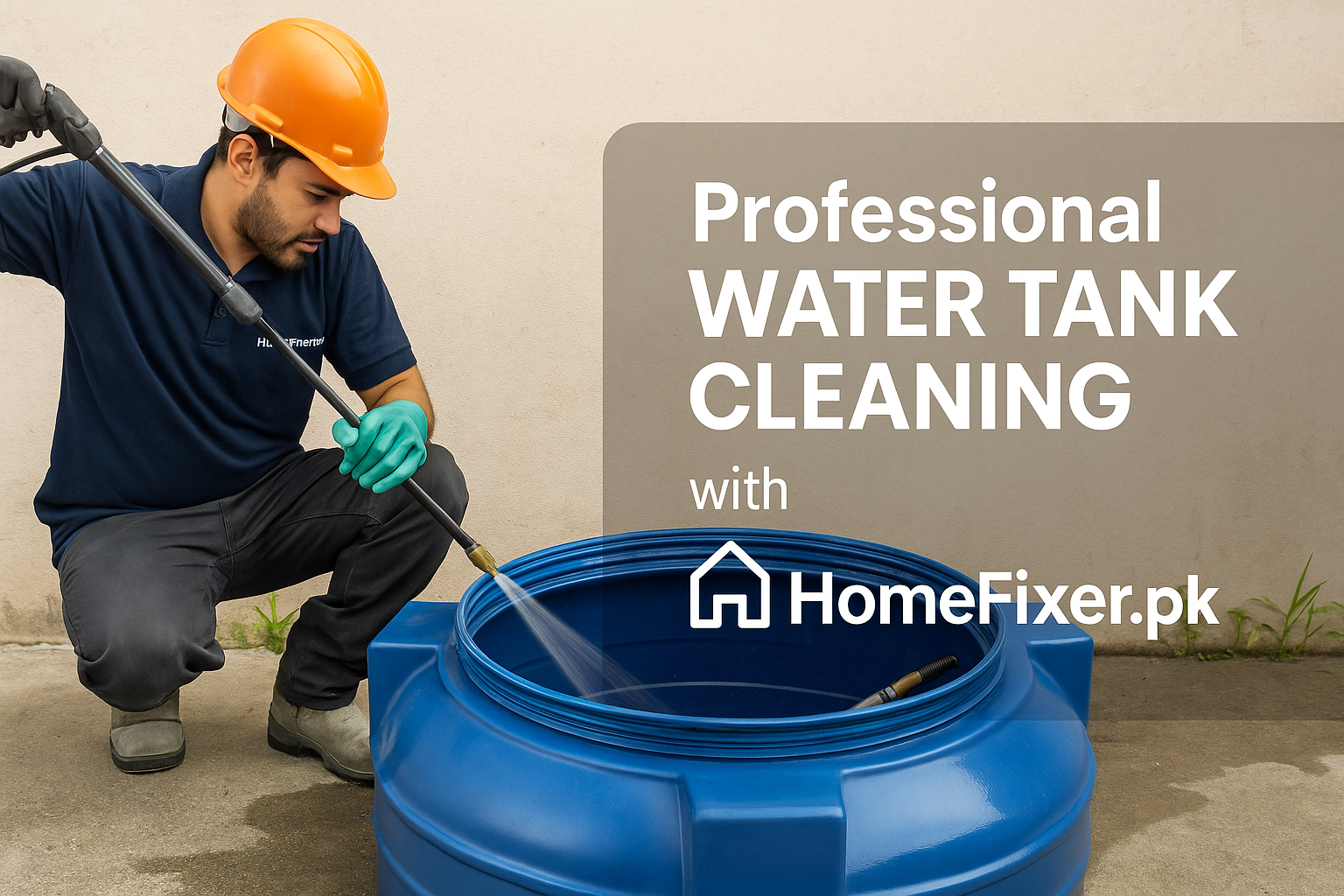 Professional Water Tank Cleaning Services in Garden Karachi