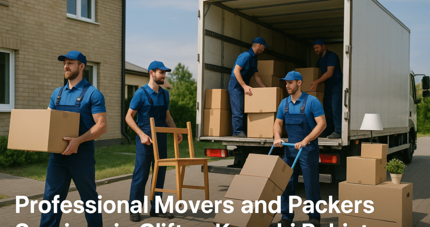 Professional Movers and Packers Services in Gulshan-e-Iqbal Karachi