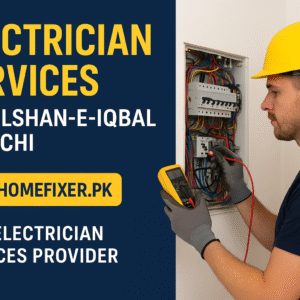 Electrician Services in Gulshan-e-Iqbal Karachi