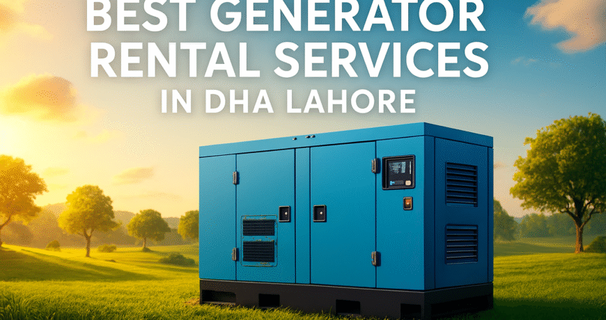 Best Generator Rental Services in DHA Lahore