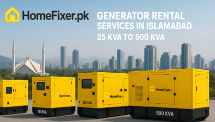 Generator Rental Services in Islamabad (25 KVA To 500 KVA) 13 Generator Rental Services in Islamabad
