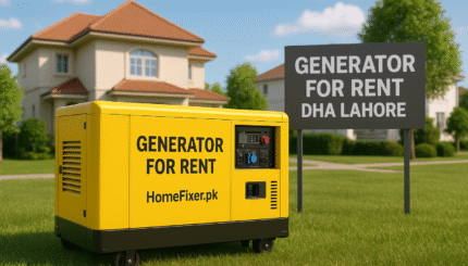 Generator for Rent in DHA Lahore
