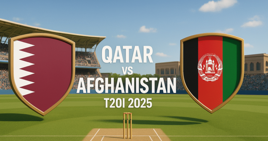 Qatar vs Afghanistan T20I 2025 1 Qatar vs Afghanistan T20I 2025