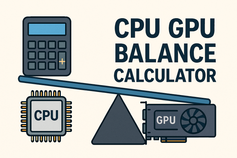 Best CPU GPU Balance Calculator
