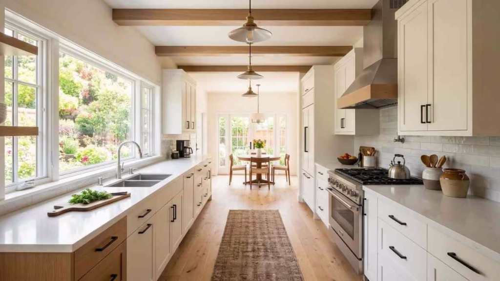 Home 225 Parallel Kitchen (Galley Kitchen)