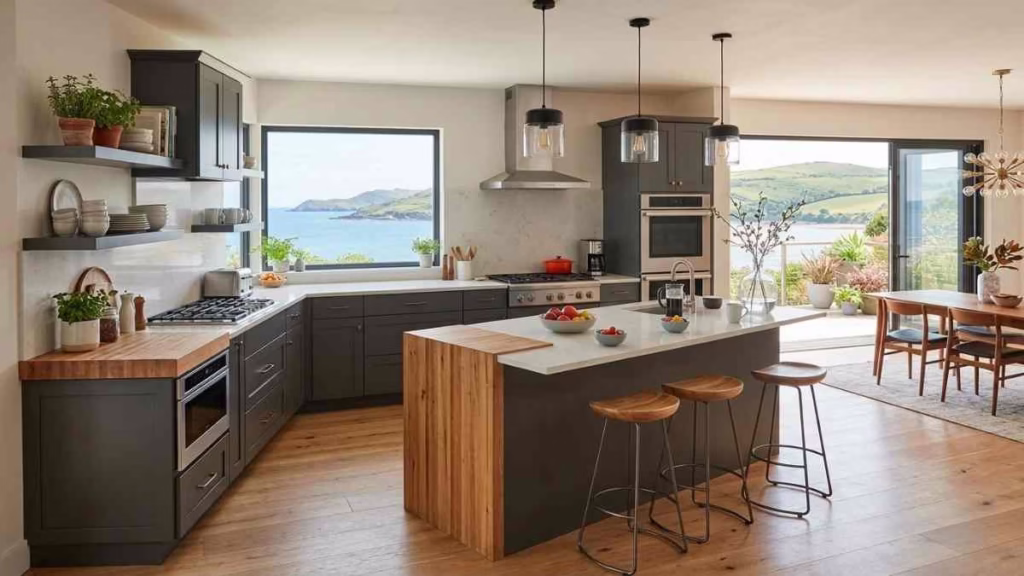 Home 223 Peninsula Kitchen