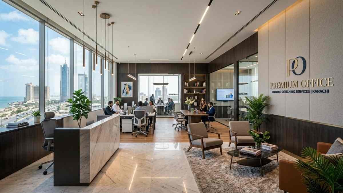 Premium Office Interior Designing Services in Karachi, Lahore & Islamabad