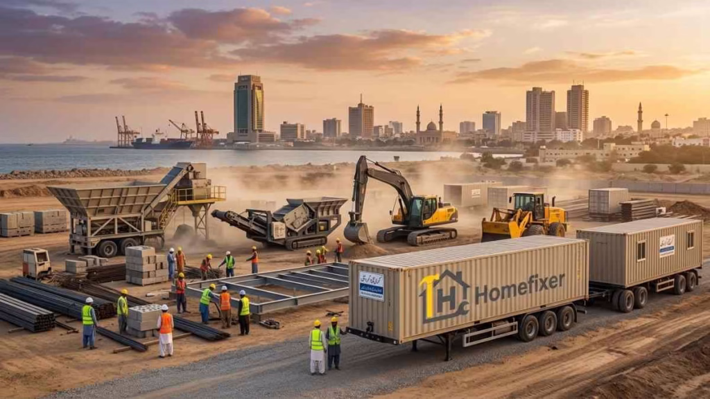 Home 220 Premium Portable Construction Services in Karachi