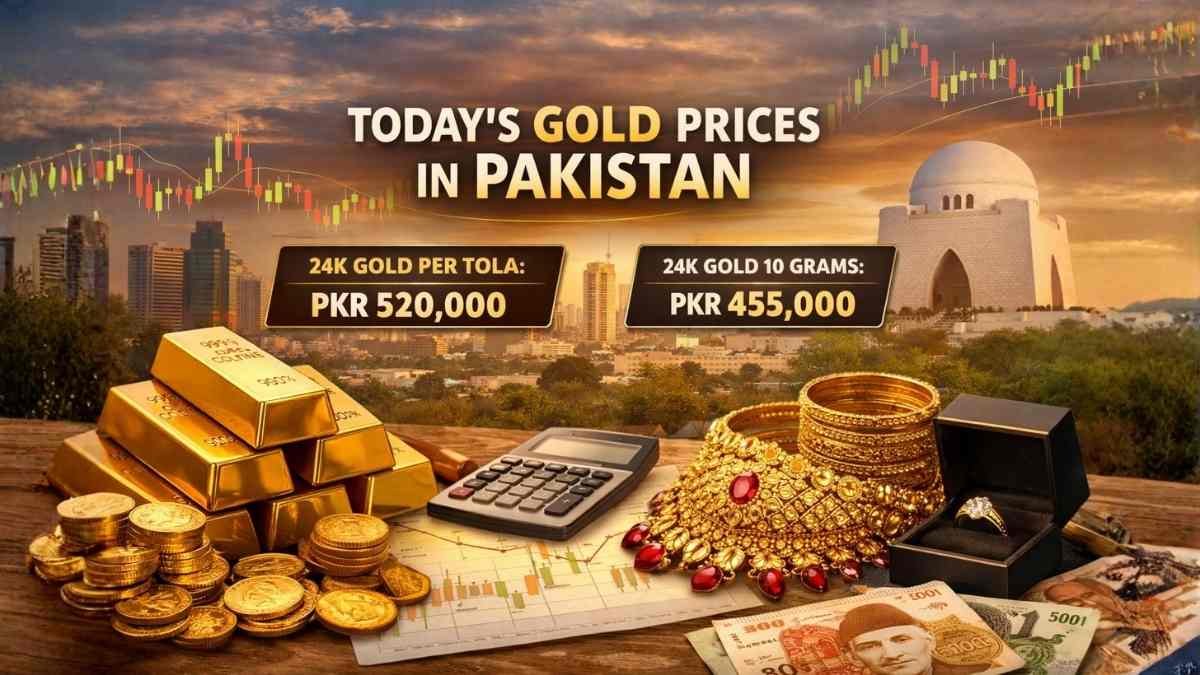 Today Gold Prices in Pakistan (March 2026 Update)