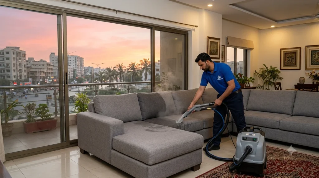 Experts Sofa Cleaning Karachi | Professional Sofa Cleaning Services by Homefixer
