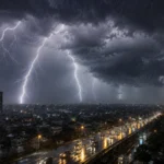 گرج چمک کے ساتھ بارش کراچی – تازہ موسمی صورتحال اور احتیاطی تدابیر