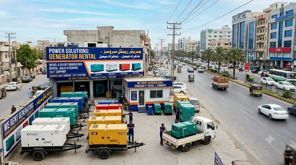 Generator Rental in Shahrah-e-Faisal Karachi Generator Rental Service Near Me Homefixer