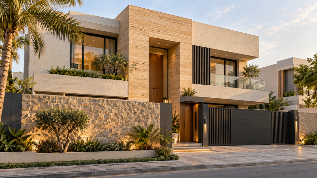 Best Exterior Wall Texture Designs for Homes in Karachi