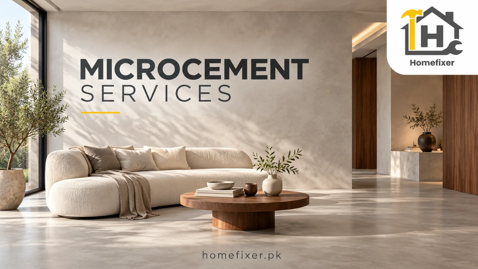 Microcement in Bahria Town Karachi